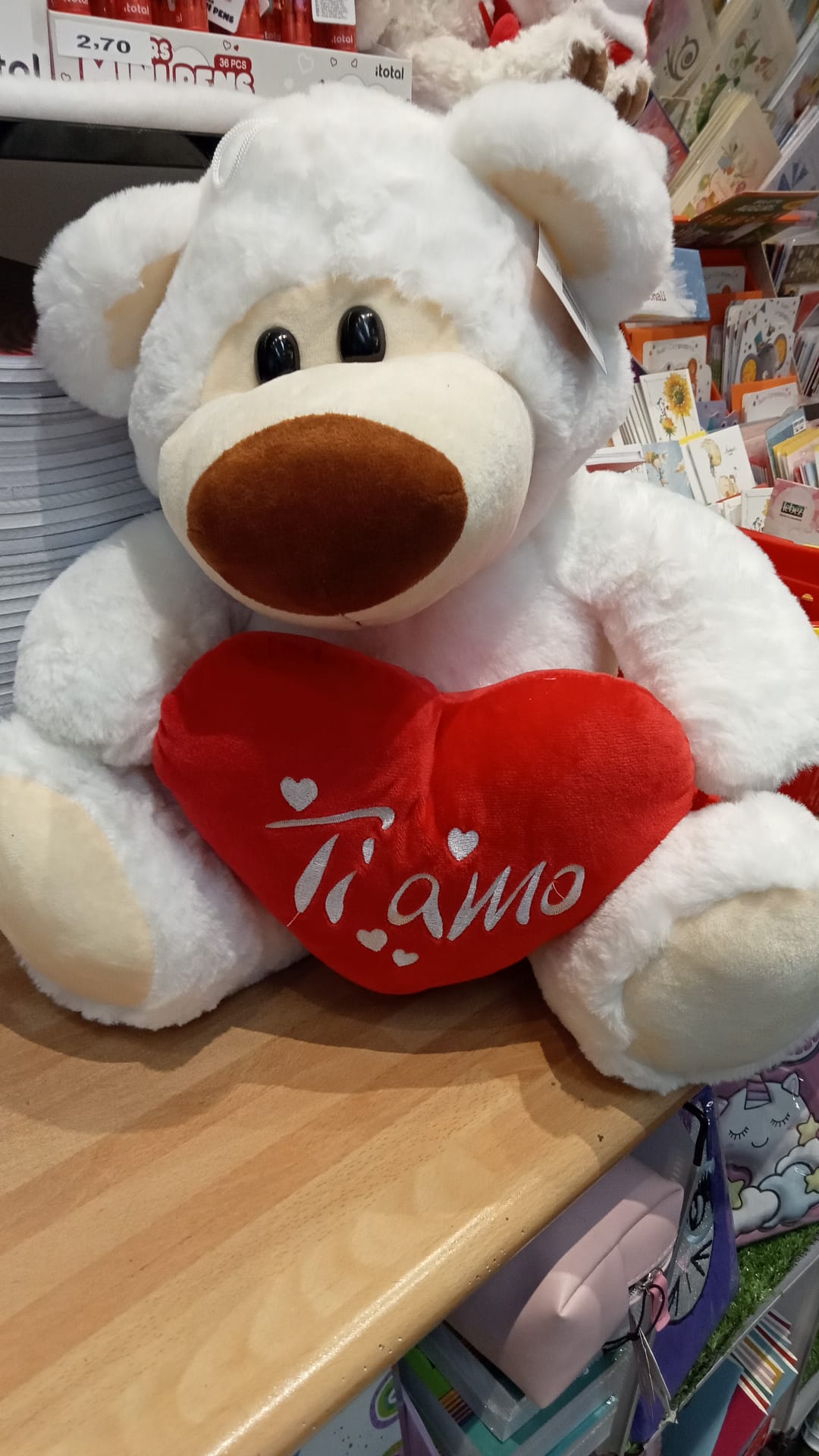 Orso bianco Peluche